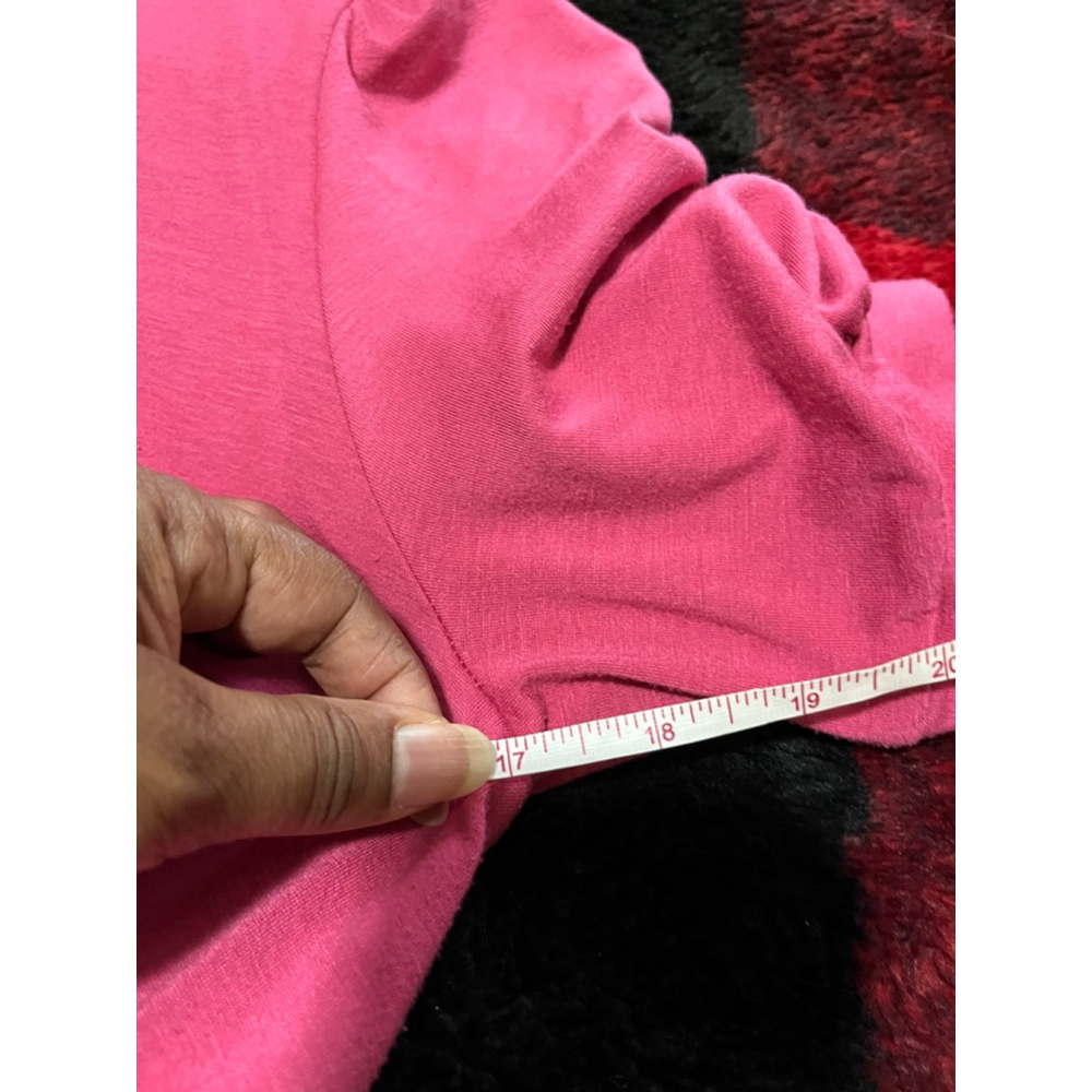 EUC Women's Motherhood Maternity Red V-Neck Short Sleeve Dress Size M - Picture 6 of 8
